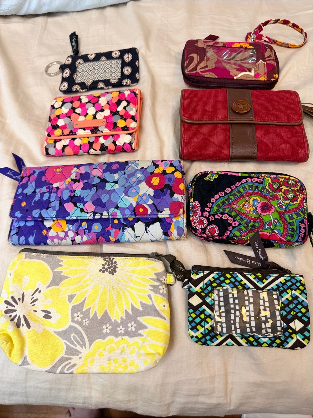 2 for $35 Vera Bradley Multi-Pattern Wallet and Wristlet. Any 2 for $35